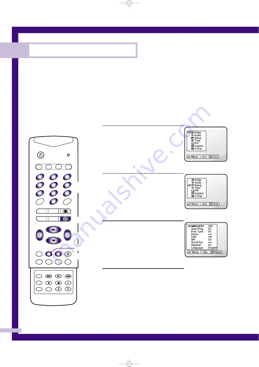 Samsung PLK435W Instruction Manual Download Page 28