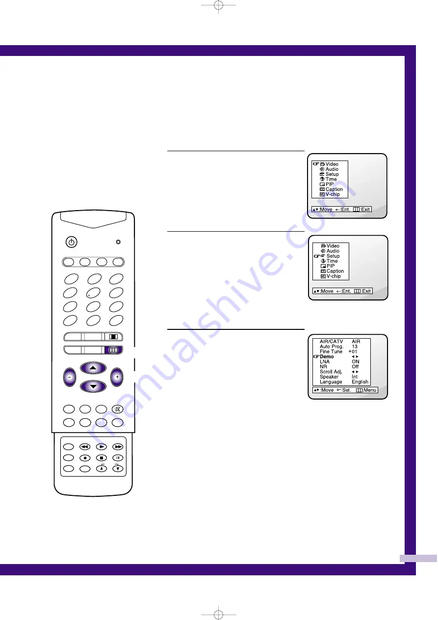 Samsung PLK435W Instruction Manual Download Page 63