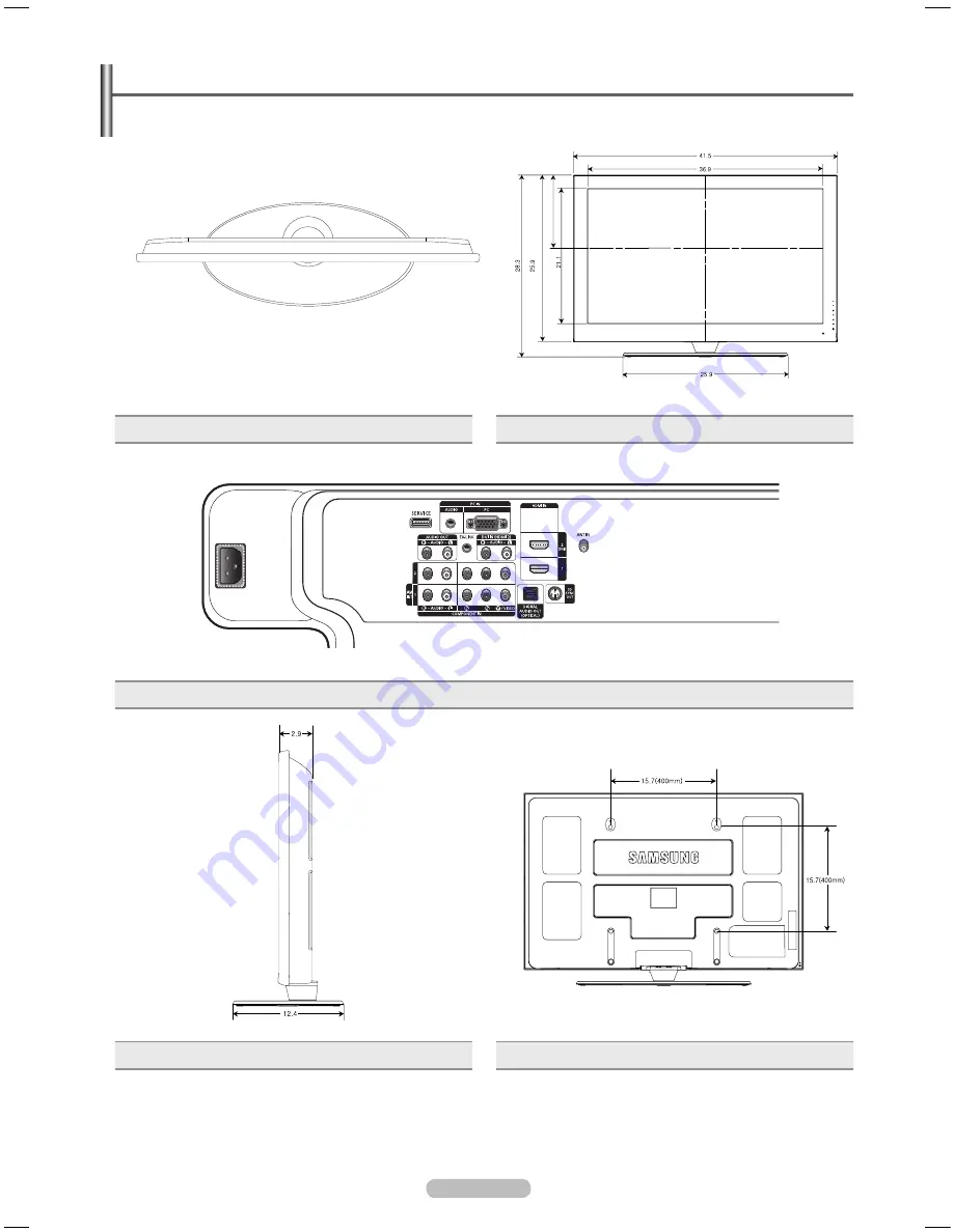 Samsung PN42B450 - 42.3