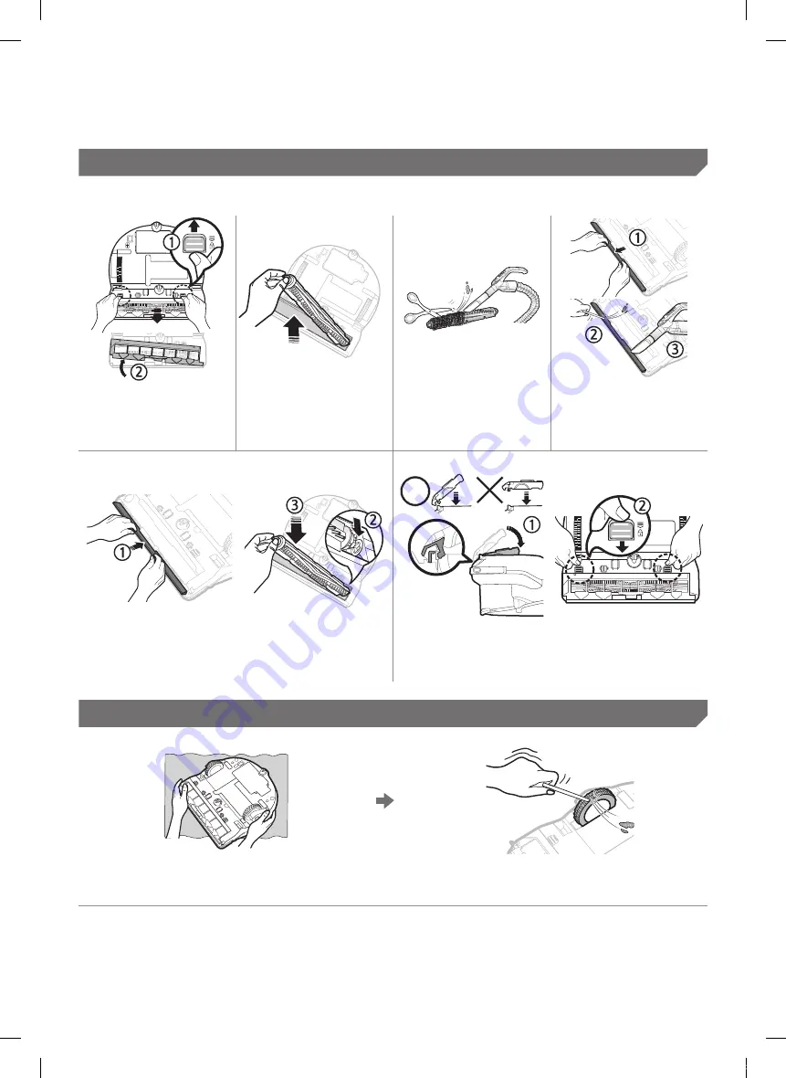 Samsung POWERbot SR1 M70 Series User Manual Download Page 68