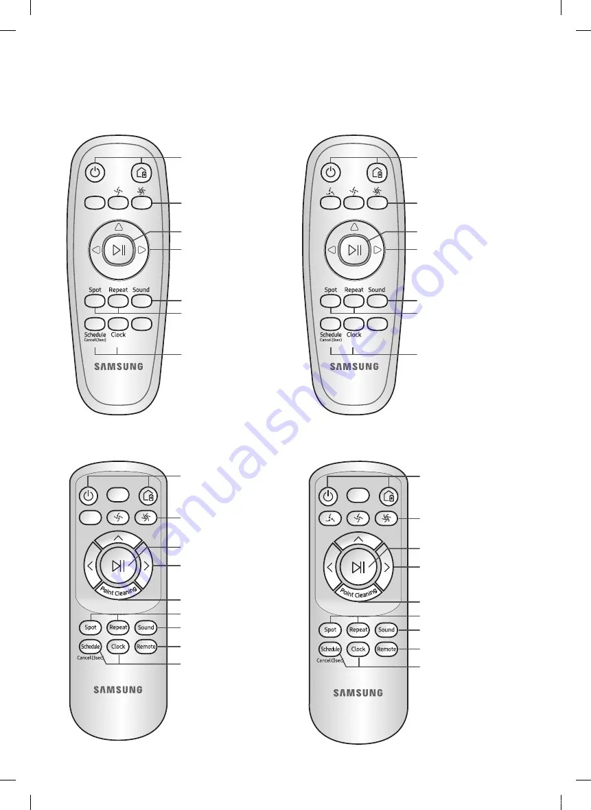 Samsung POWERbot SR1 M70 Series User Manual Download Page 143