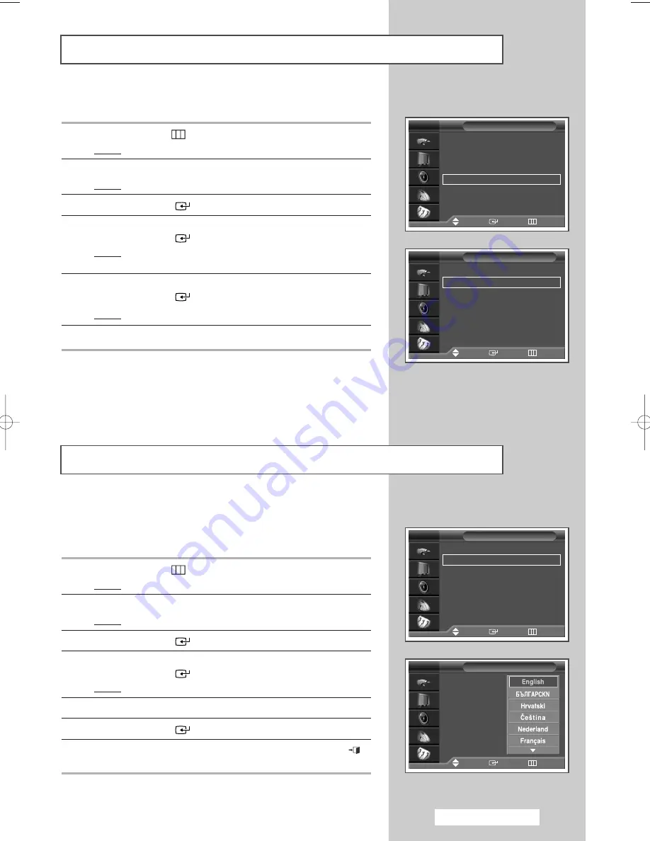 Samsung PS-37S4A Owner'S Instructions Manual Download Page 17