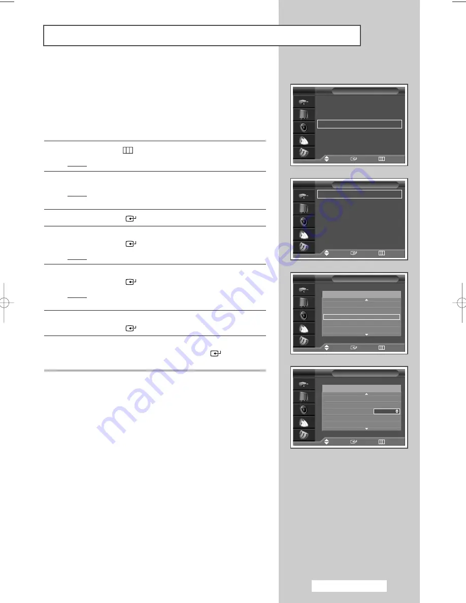 Samsung PS-37S4A Owner'S Instructions Manual Download Page 21