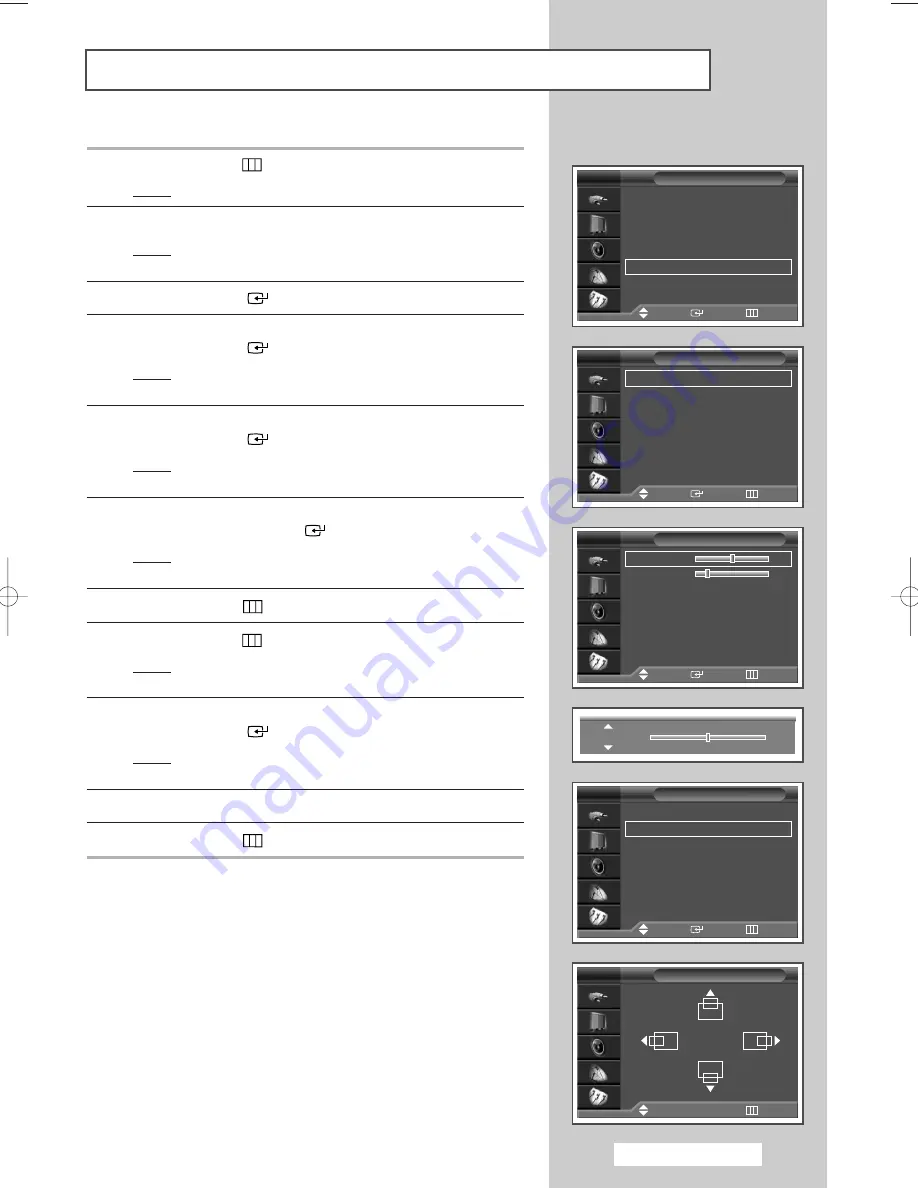 Samsung PS-37S4A Owner'S Instructions Manual Download Page 29