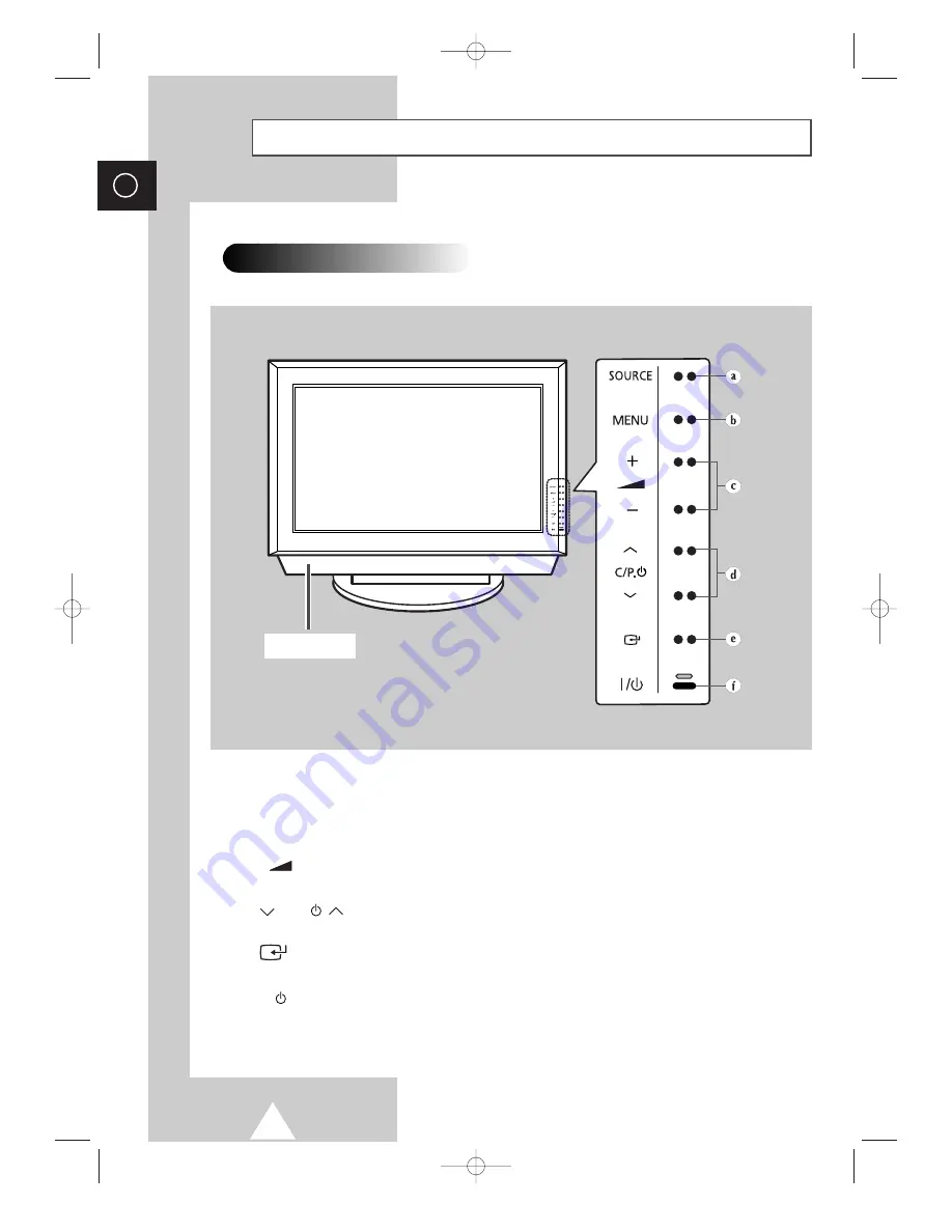 Samsung PS-42P4A Скачать руководство пользователя страница 6