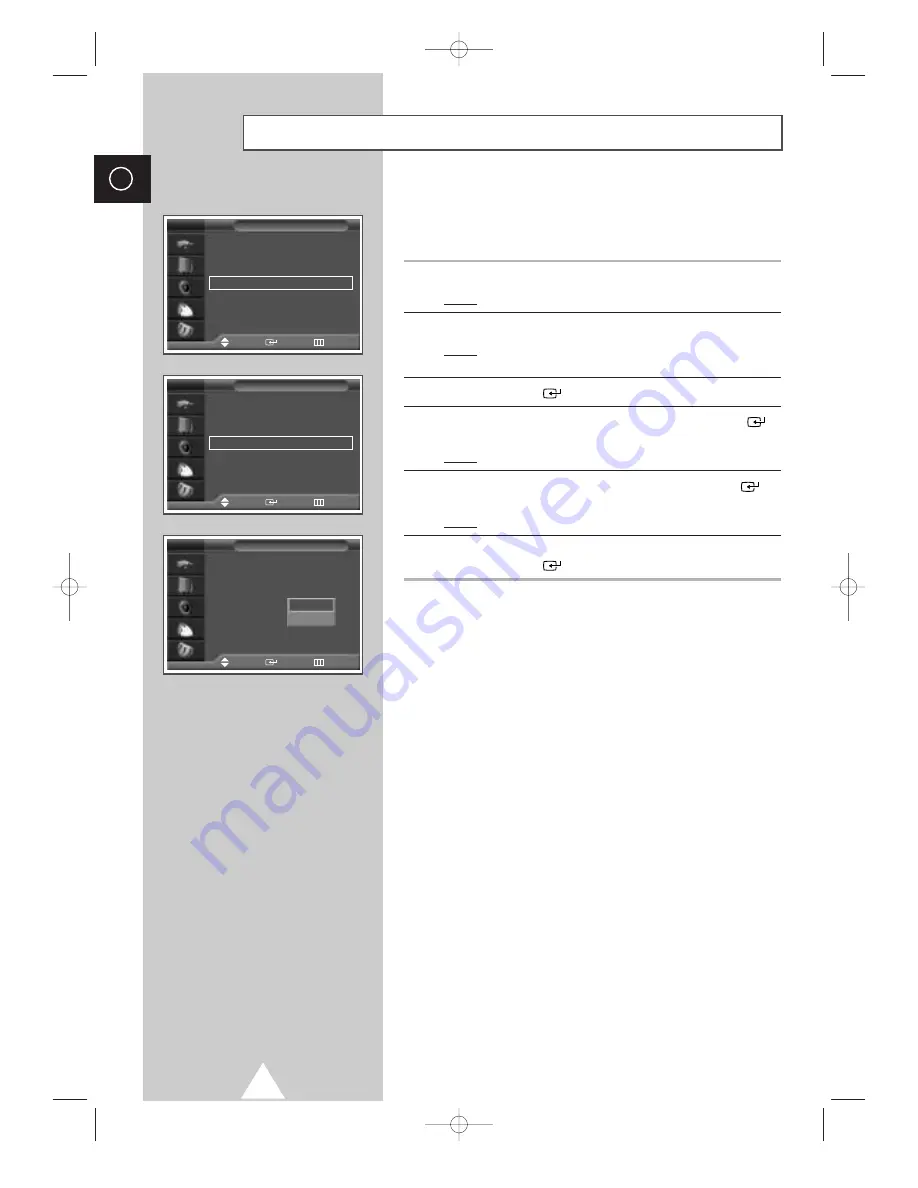 Samsung PS-42P4A Owner'S Instructions Manual Download Page 24