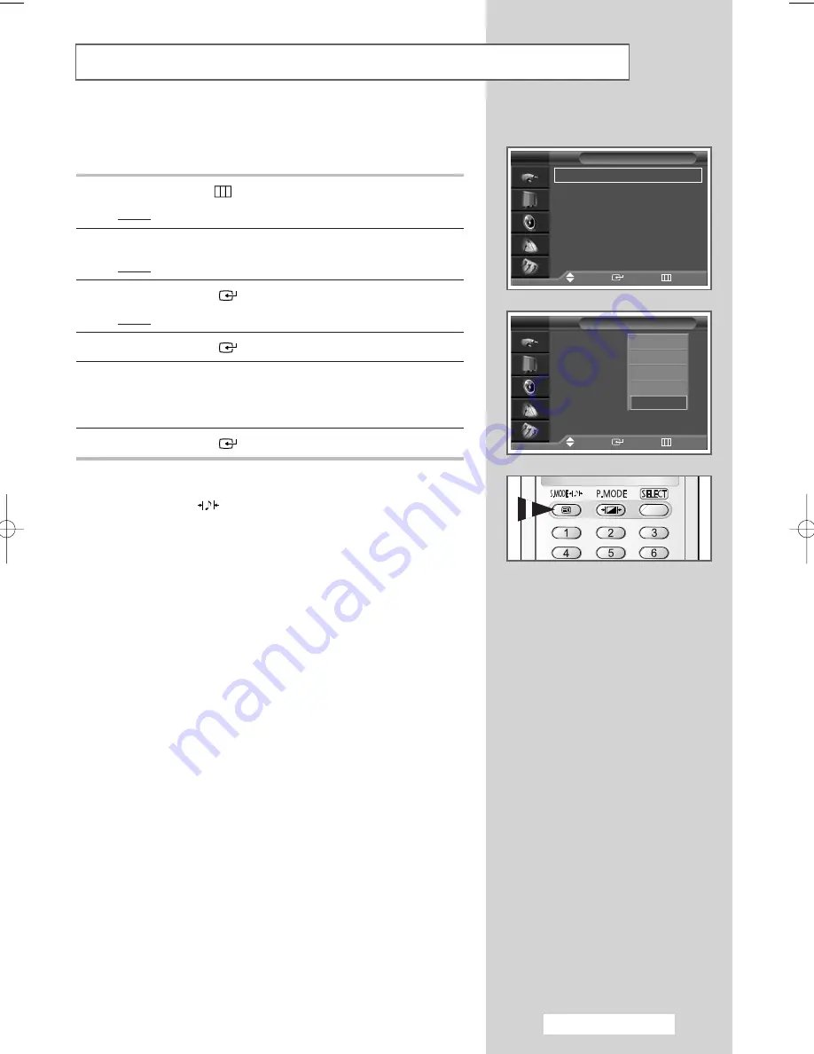 Samsung PS-42P4A1R Owner'S Instructions Manual Download Page 43