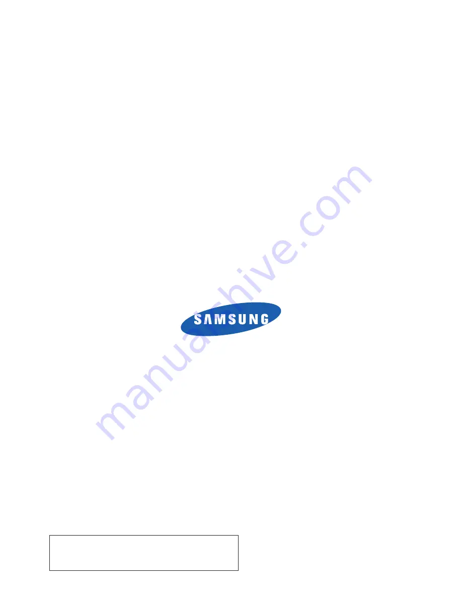 Samsung PS42E7SX Service Manual Download Page 2