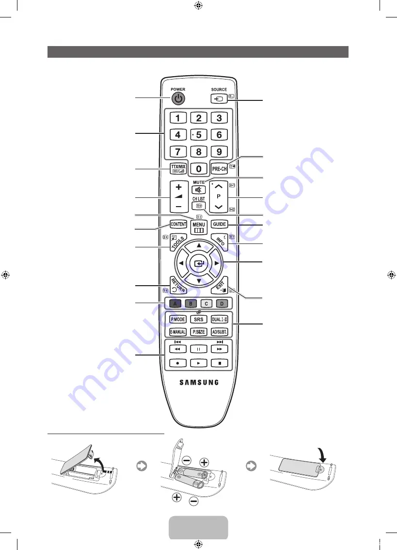 Samsung PS43D455 User Manual Download Page 60