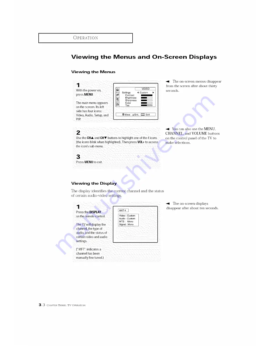 Samsung PT5492S Скачать руководство пользователя страница 24