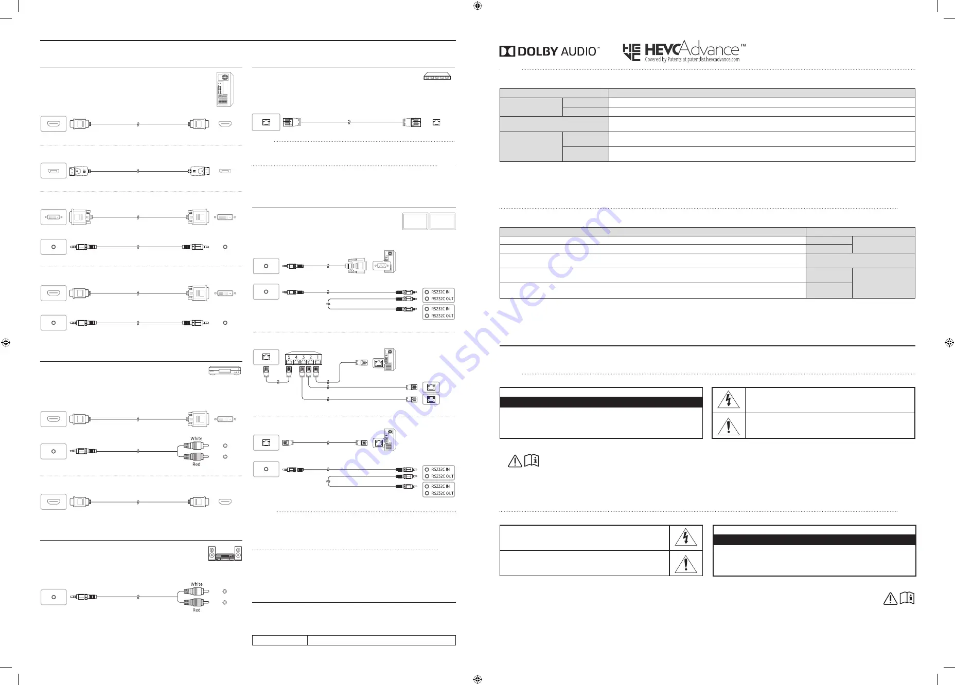 Samsung QB98R Скачать руководство пользователя страница 2