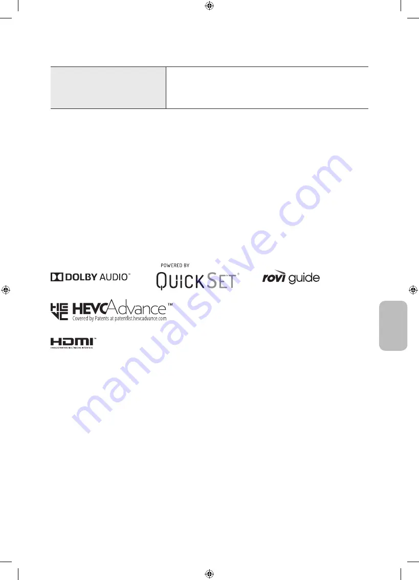 Samsung QE49Q67R Скачать руководство пользователя страница 299