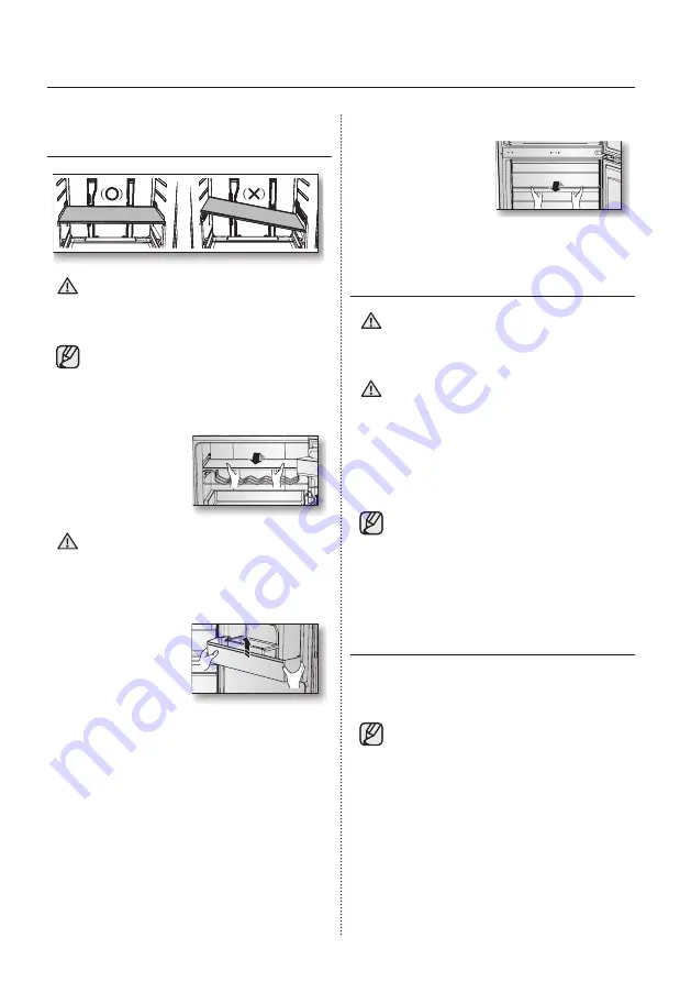 Samsung RB12A3006 Series User Manual Download Page 22