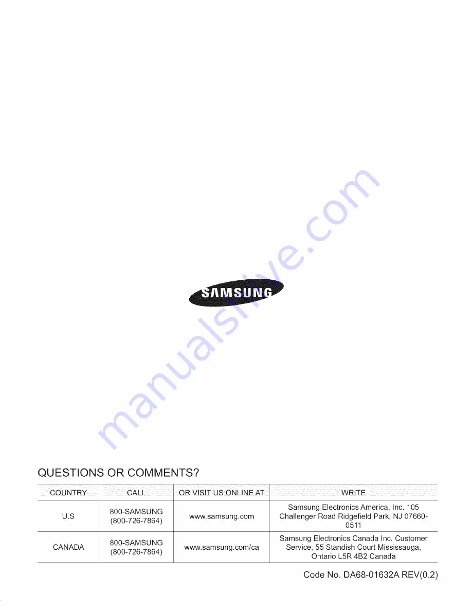 Samsung RF265AA User Manual Download Page 38