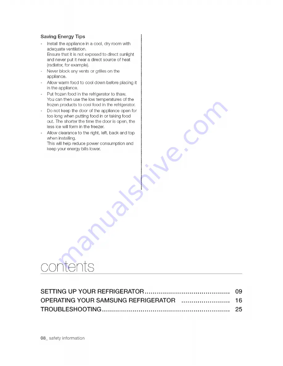 Samsung RF32FMQDBSR/AA, RF32FMQDBSR/AA User Manual Download Page 8