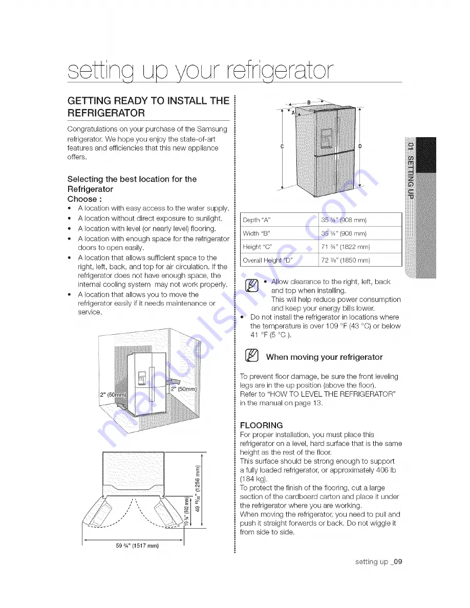 Samsung RF32FMQDBSR/AA, RF32FMQDBSR/AA User Manual Download Page 9