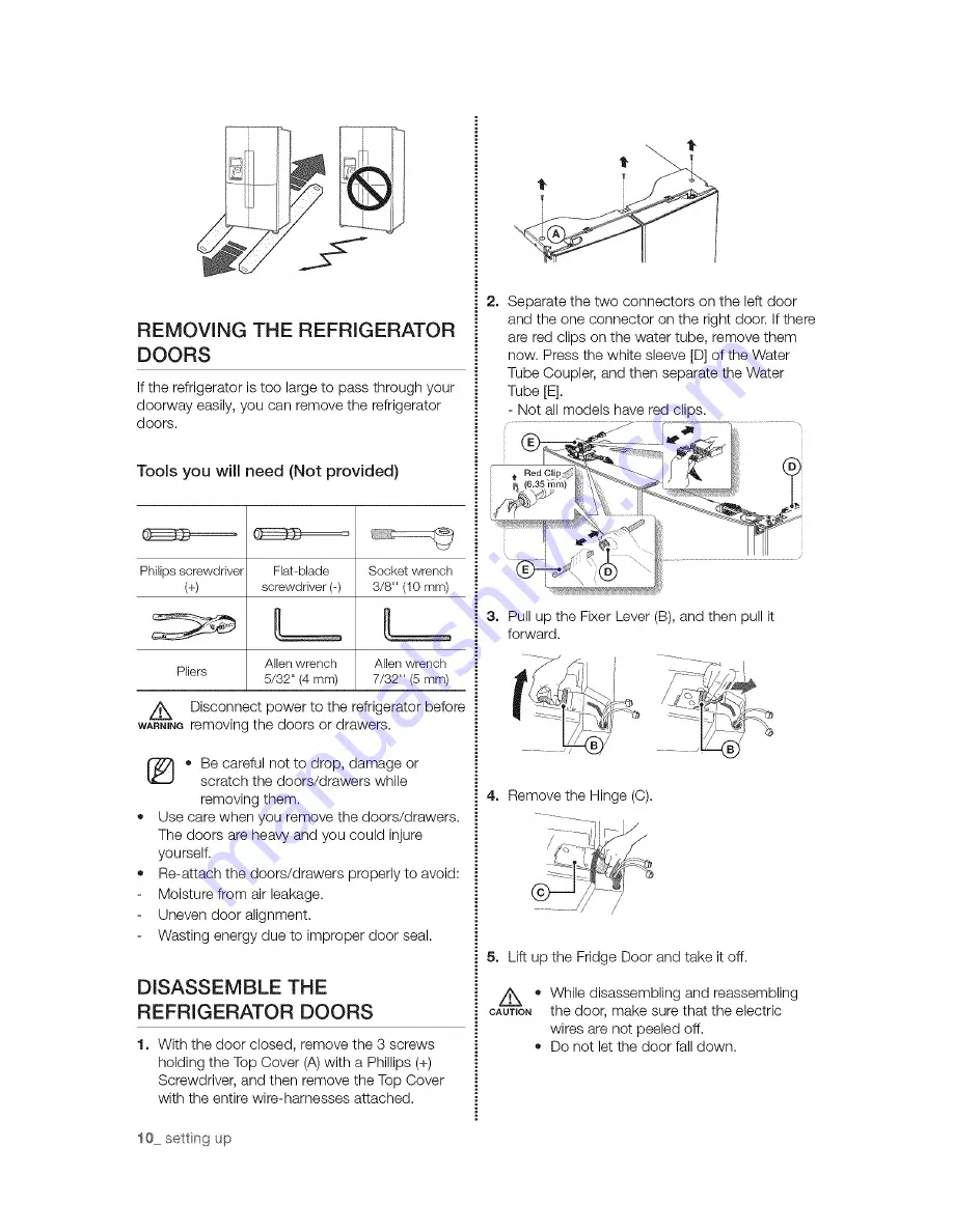 Samsung RF32FMQDBSR/AA, RF32FMQDBSR/AA User Manual Download Page 10