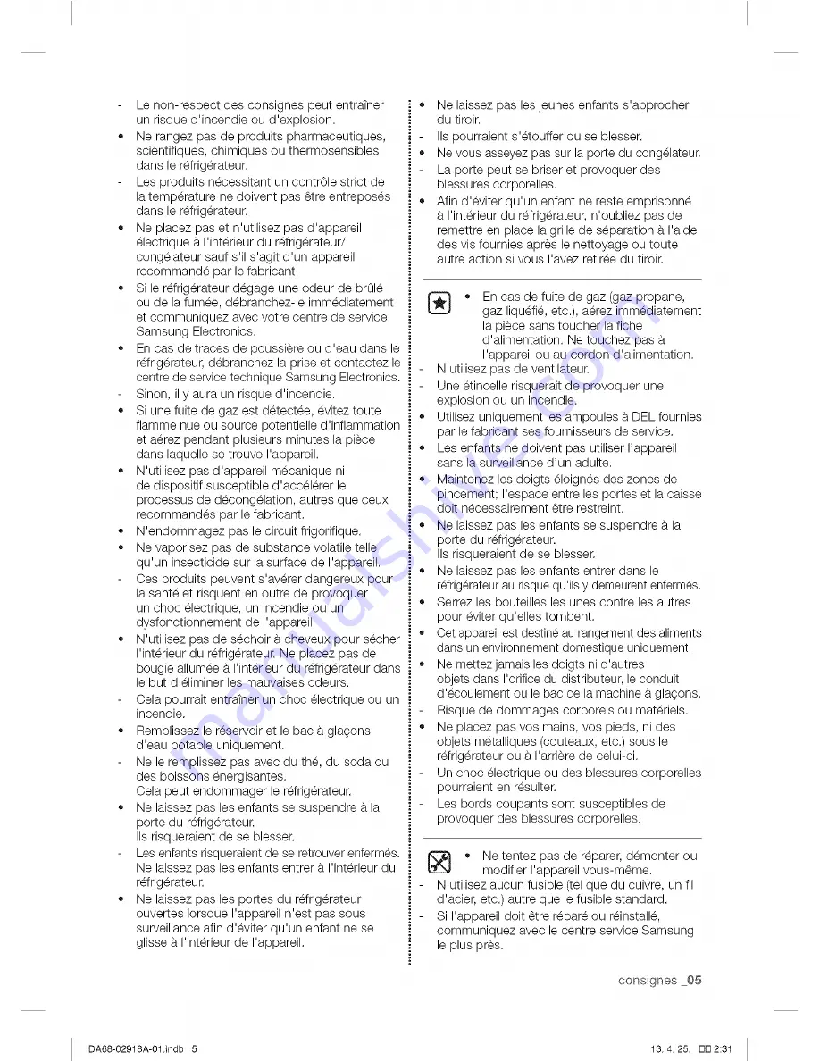 Samsung RF32FMQDBSR/AA, RF32FMQDBSR/AA User Manual Download Page 33