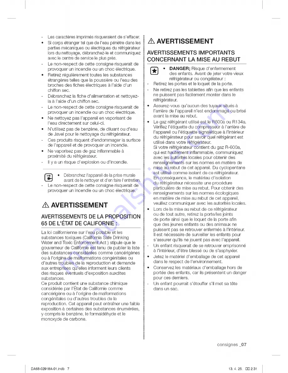 Samsung RF32FMQDBSR/AA, RF32FMQDBSR/AA User Manual Download Page 35