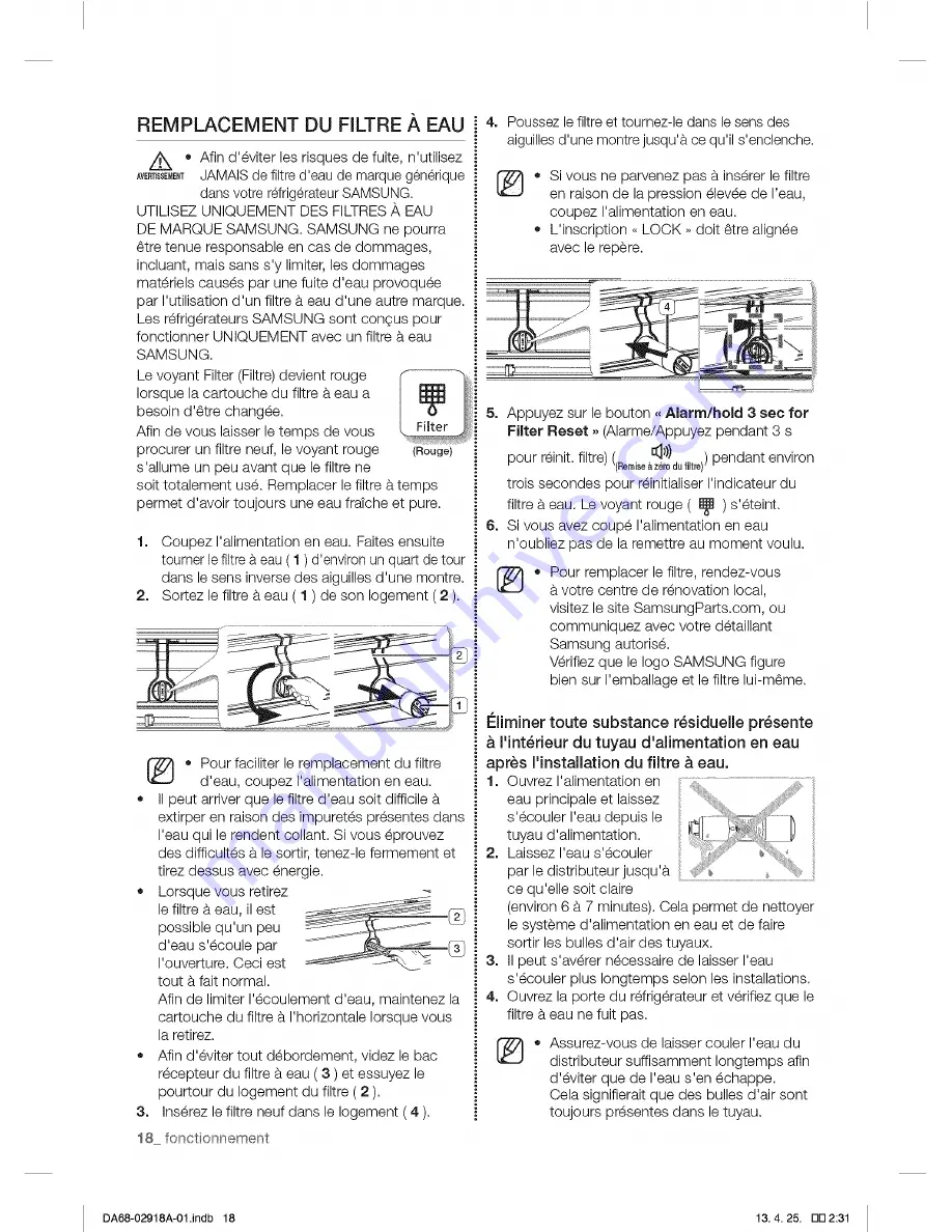 Samsung RF32FMQDBSR/AA, RF32FMQDBSR/AA Скачать руководство пользователя страница 46