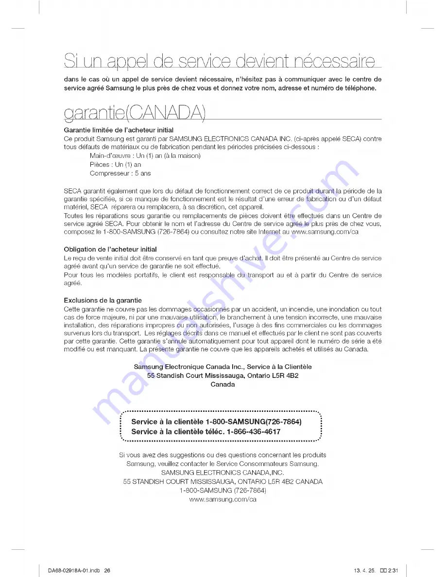 Samsung RF32FMQDBSR/AA, RF32FMQDBSR/AA User Manual Download Page 54