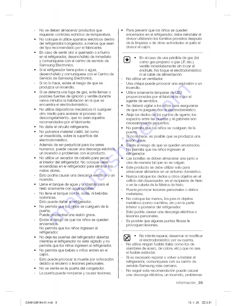 Samsung RF32FMQDBSR/AA, RF32FMQDBSR/AA User Manual Download Page 61