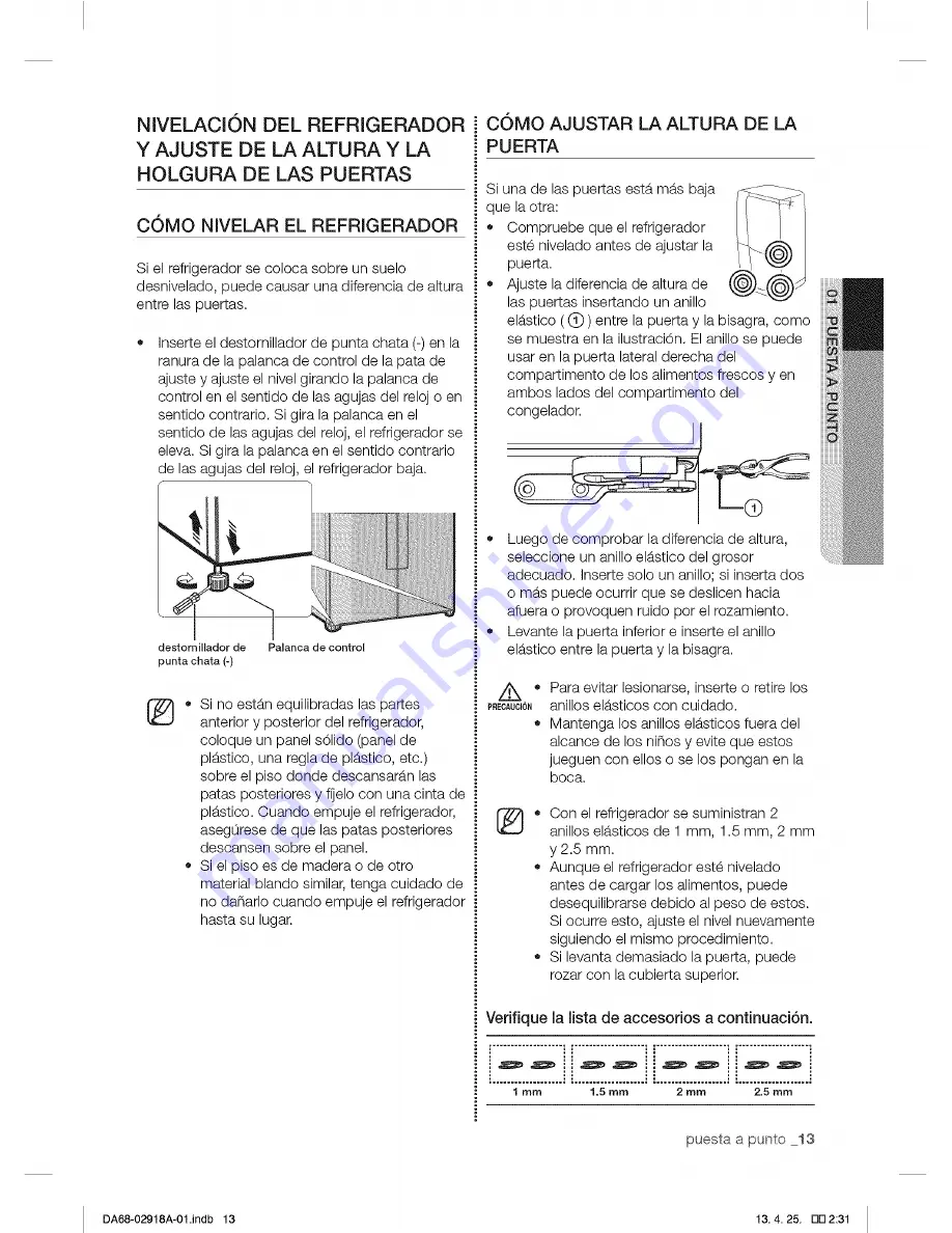 Samsung RF32FMQDBSR/AA, RF32FMQDBSR/AA User Manual Download Page 69