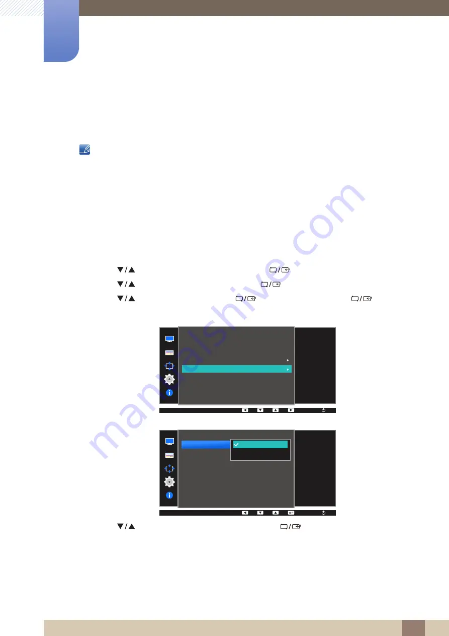 Samsung S22D360Q User Manual Download Page 58