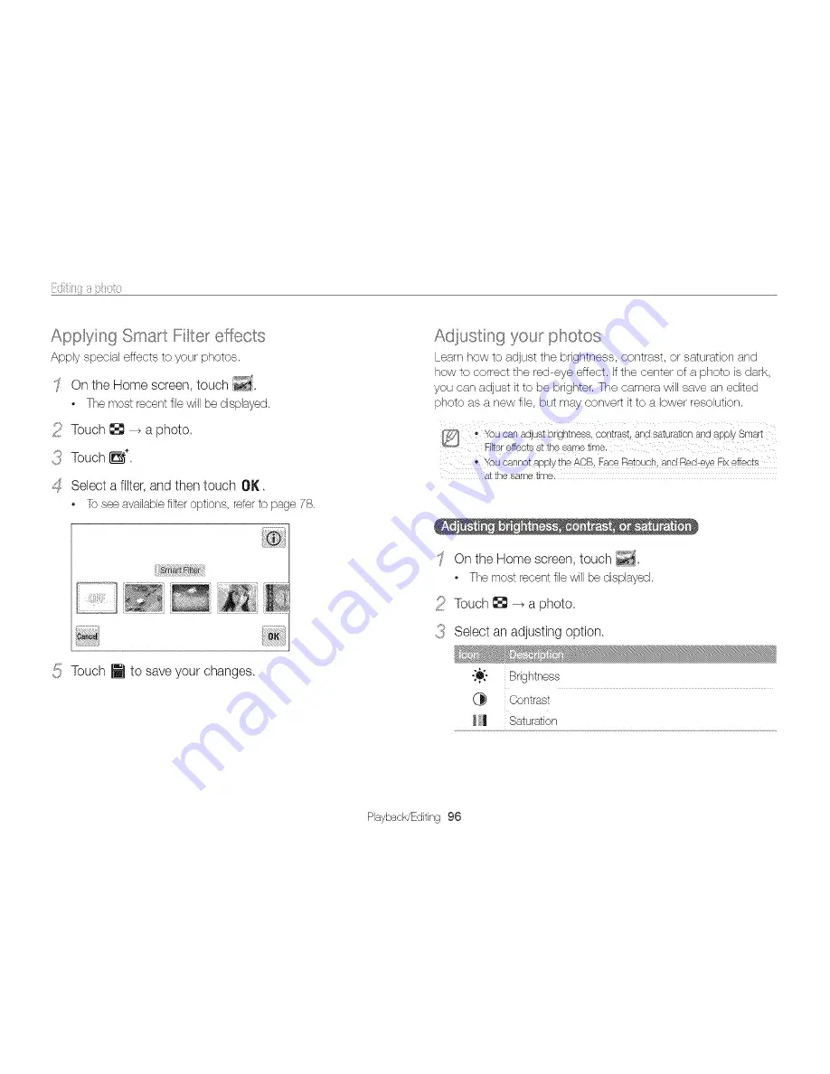 Samsung SAMSUNG MV800 User Manual Download Page 97