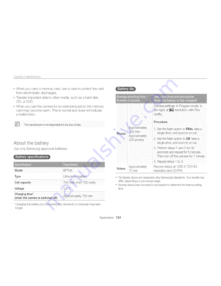 Samsung SAMSUNG MV800 User Manual Download Page 125