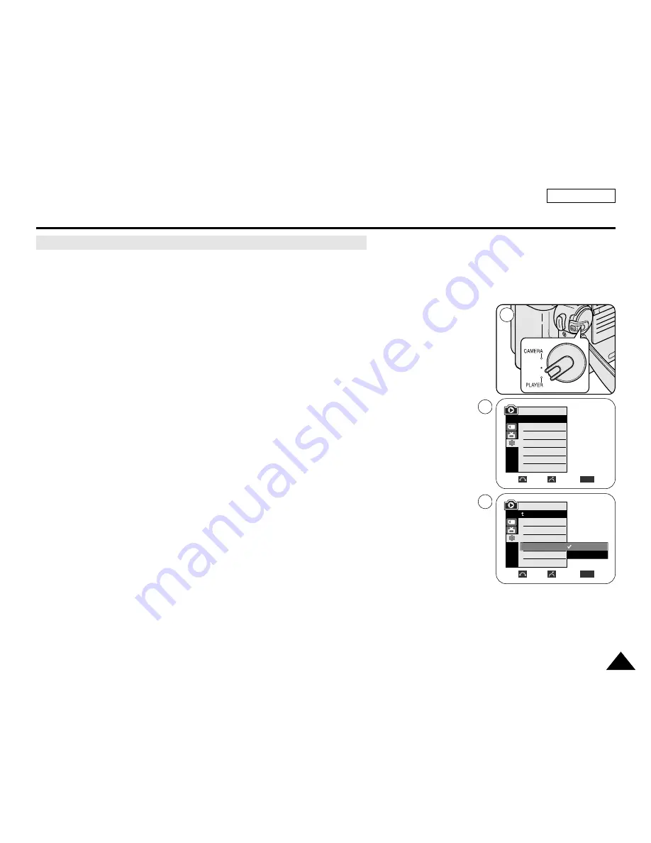 Samsung SC D353 - MiniDV Camcorder w/20x Optical Zoom Owner'S Instruction Book Download Page 87