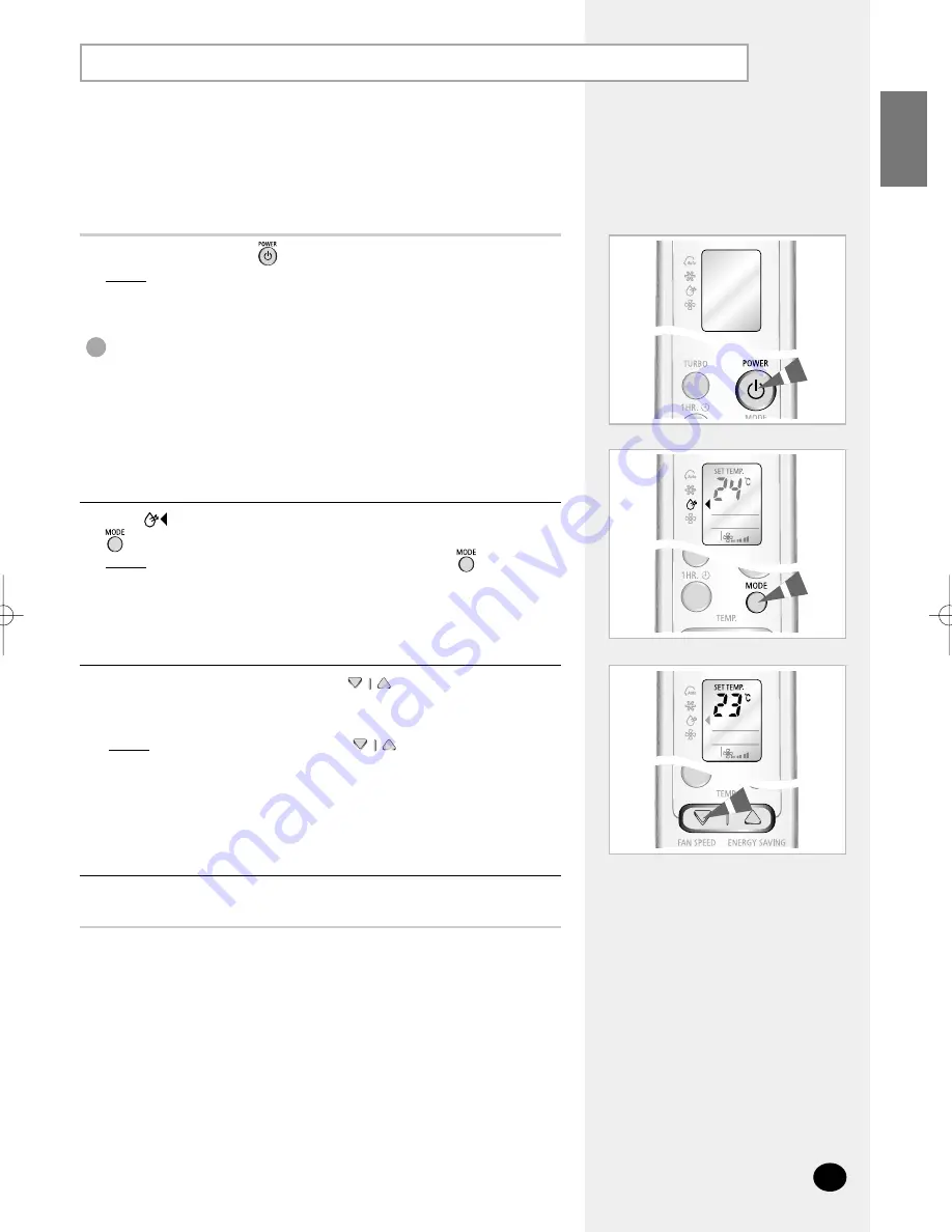 Samsung SC12AWHD Owner'S Instructions Manual Download Page 11