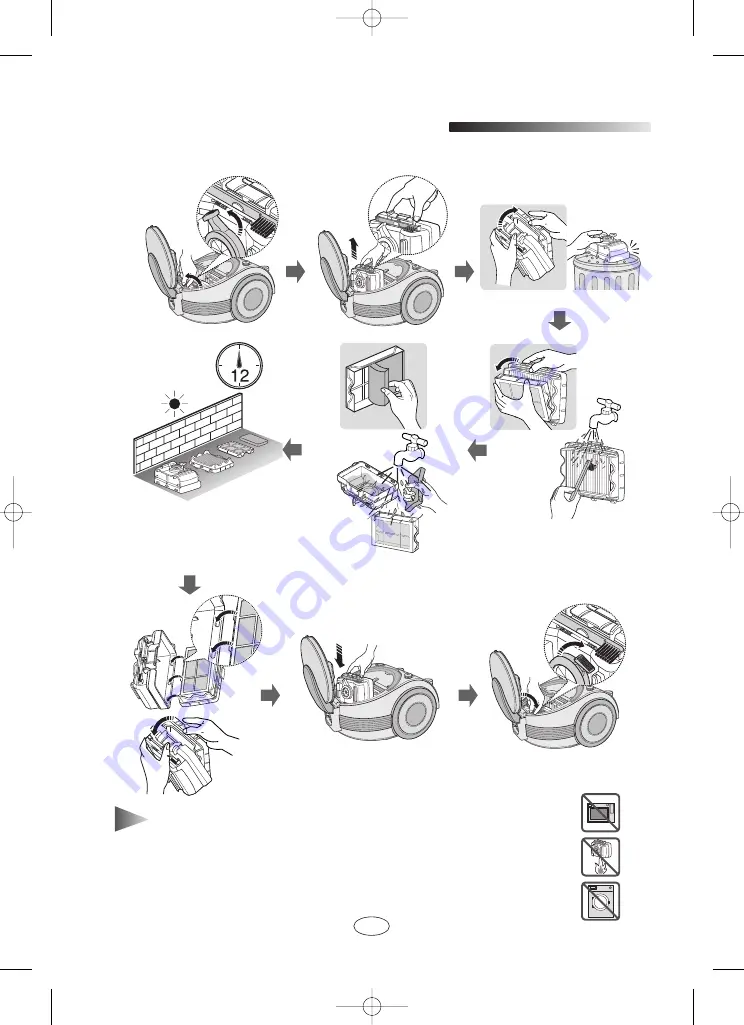 Samsung SC7020 Operating Instructions Manual Download Page 22