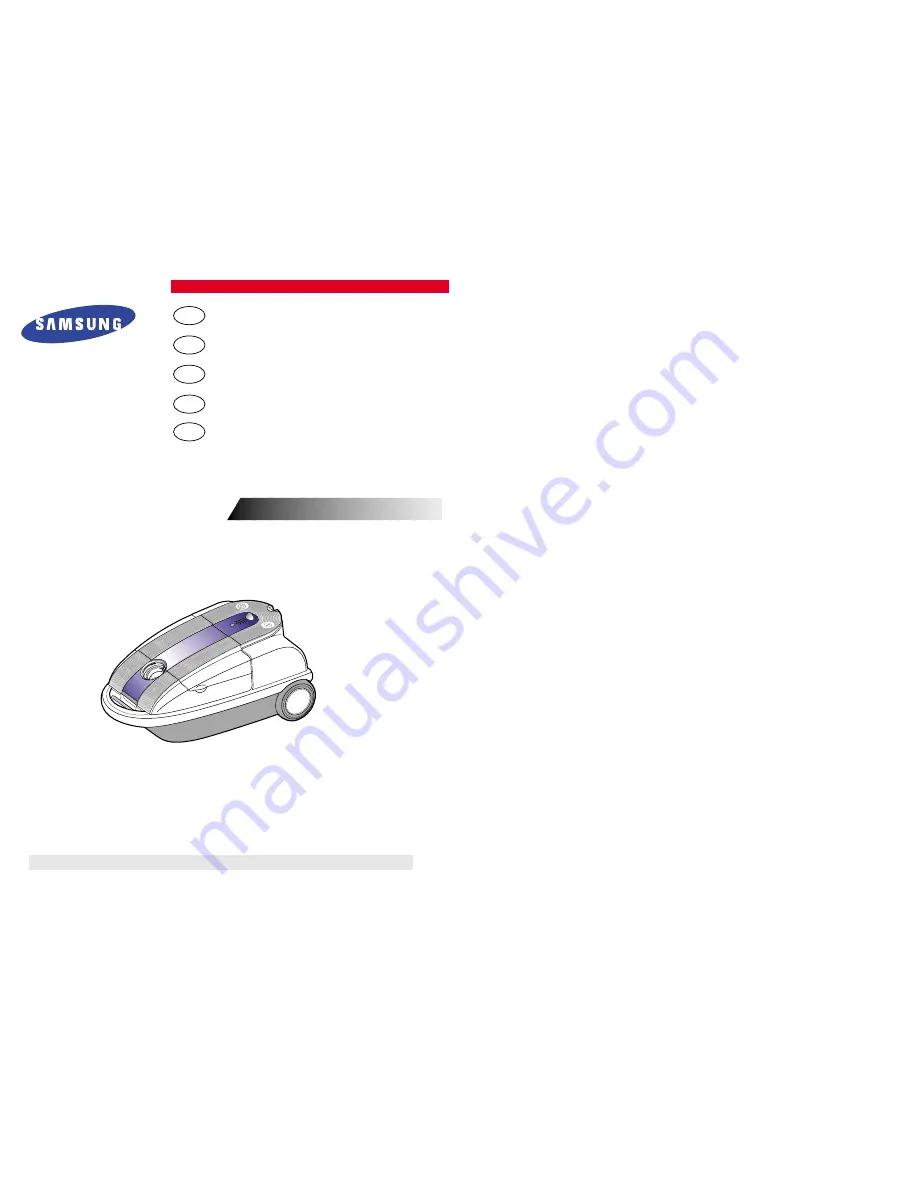 Samsung SC9271 Operating Instructions Manual Download Page 1