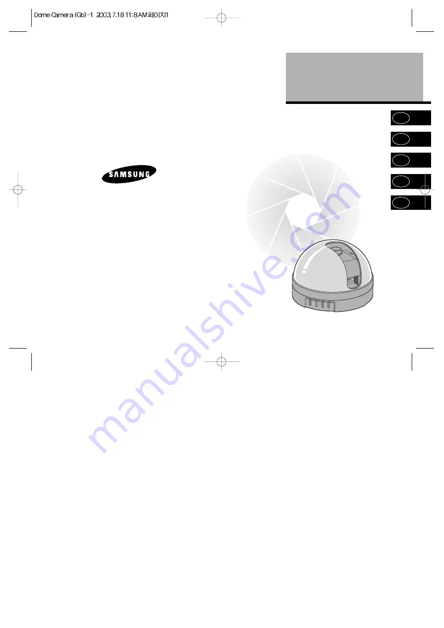 Samsung SCC-520 User Manual Download Page 1