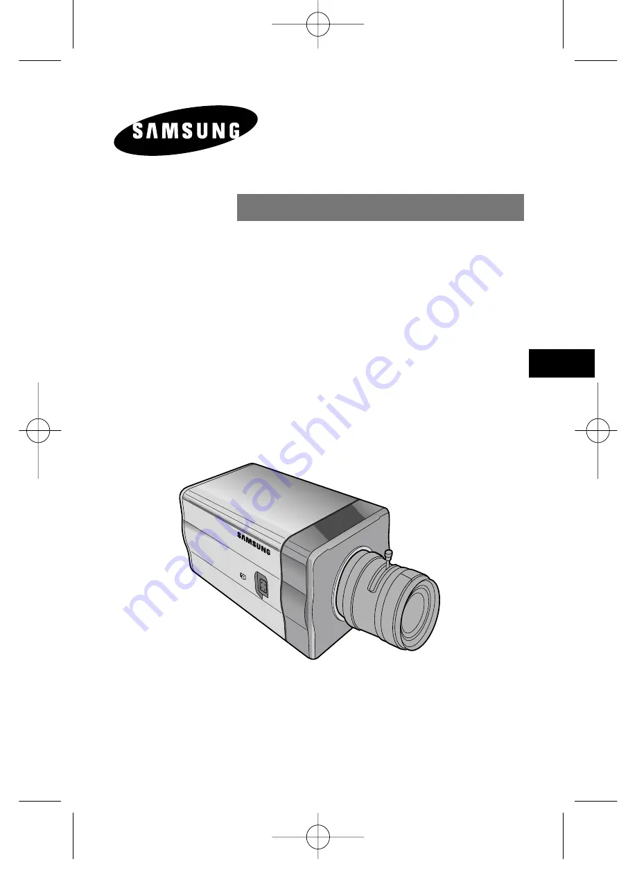 Samsung SCC-B2003P User Manual Download Page 169