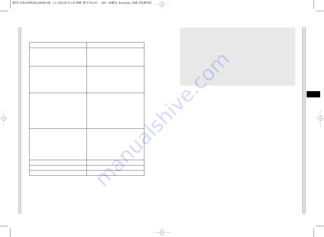 Samsung SCC-C6405 Owner'S Instructions Manual Download Page 119