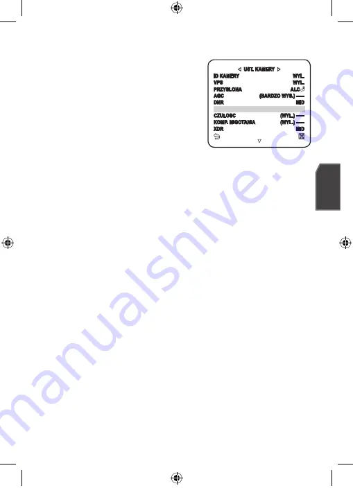 Samsung SCC-C6439P User Manual Download Page 125