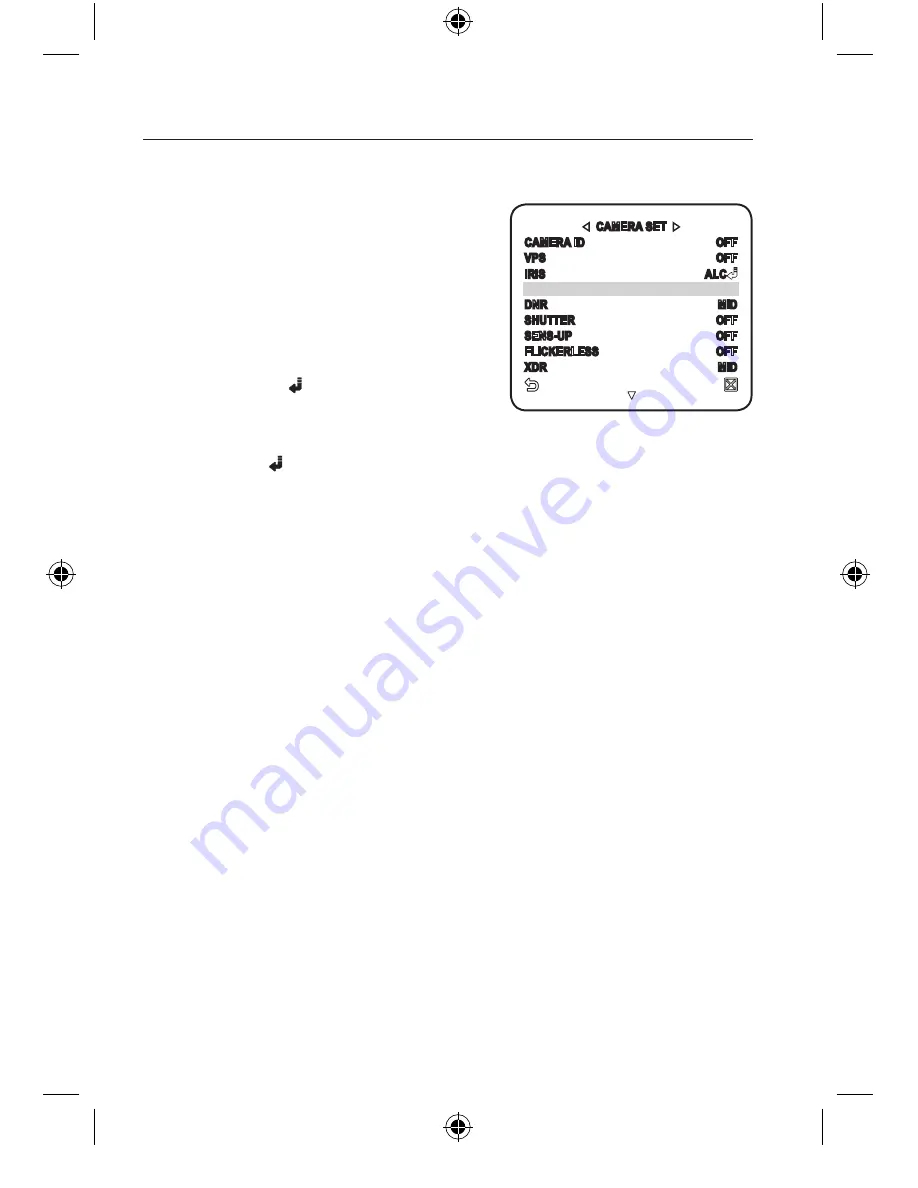 Samsung SCC-C7439P User Manual Download Page 26