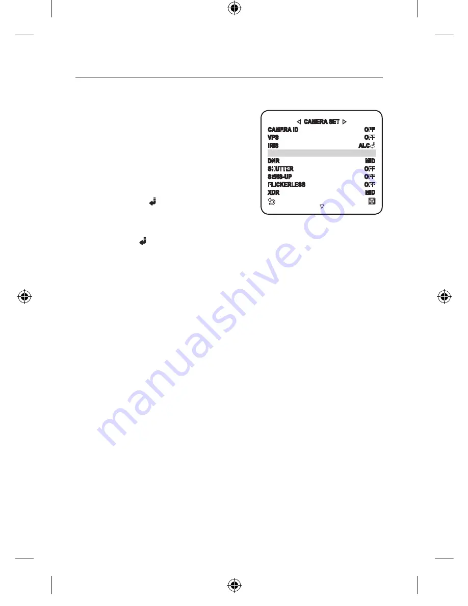 Samsung SCC-C7455P User Manual Download Page 26