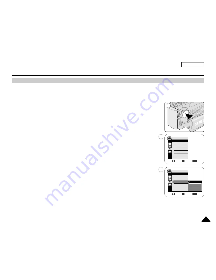 Samsung SCD6550 - DuoCam MiniDV Camcorder Owner'S Instruction Book Download Page 39