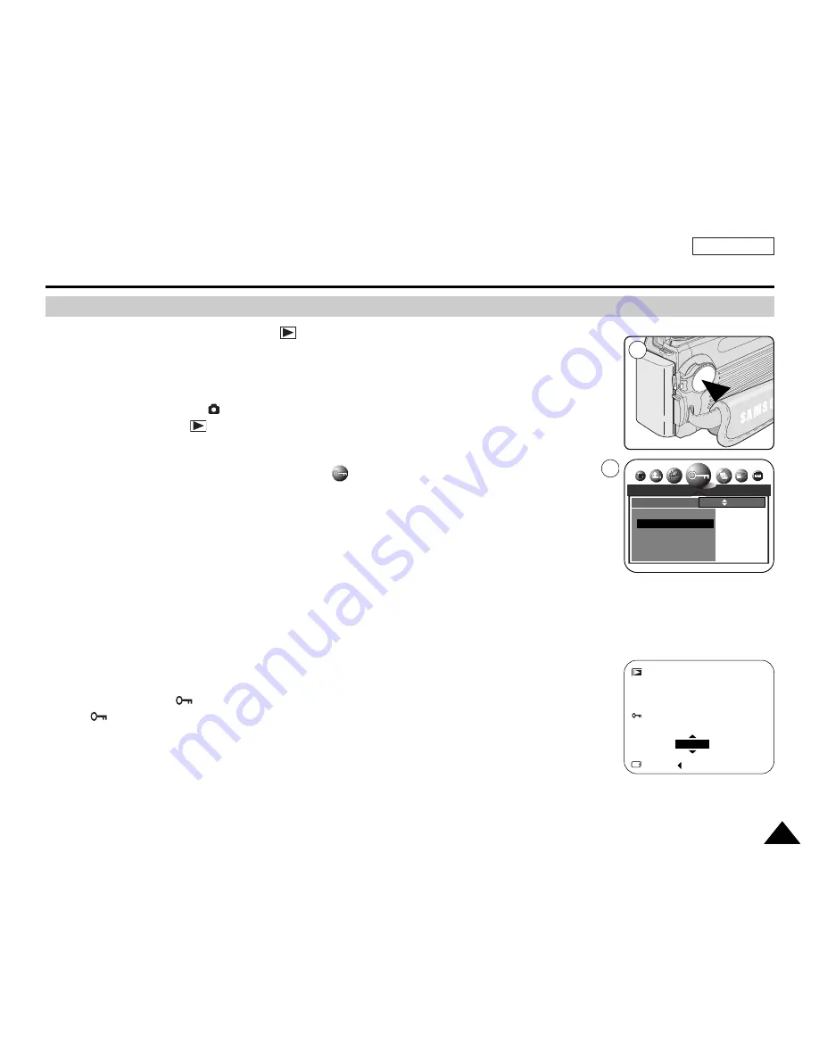 Samsung SCD6550 - DuoCam MiniDV Camcorder Owner'S Instruction Book Download Page 137