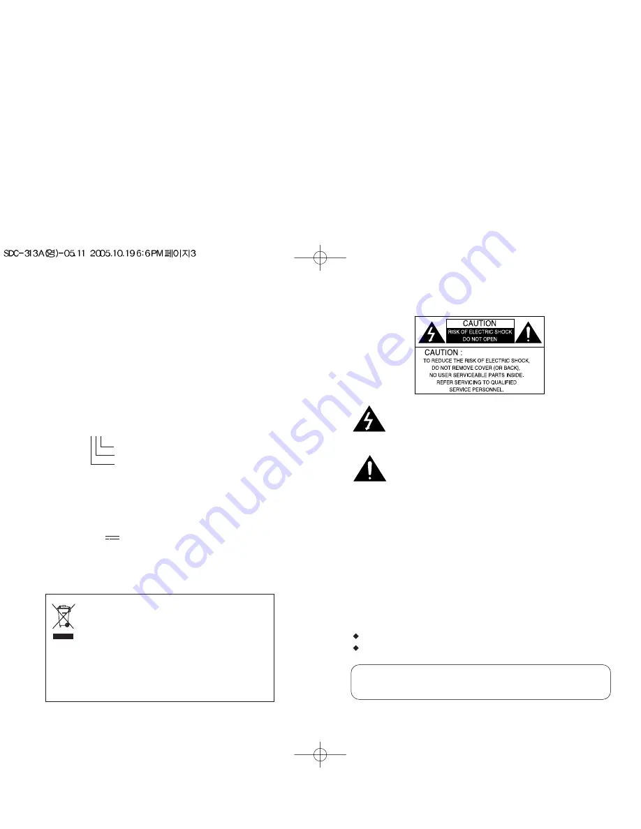 Samsung SDC-313A Series Скачать руководство пользователя страница 2