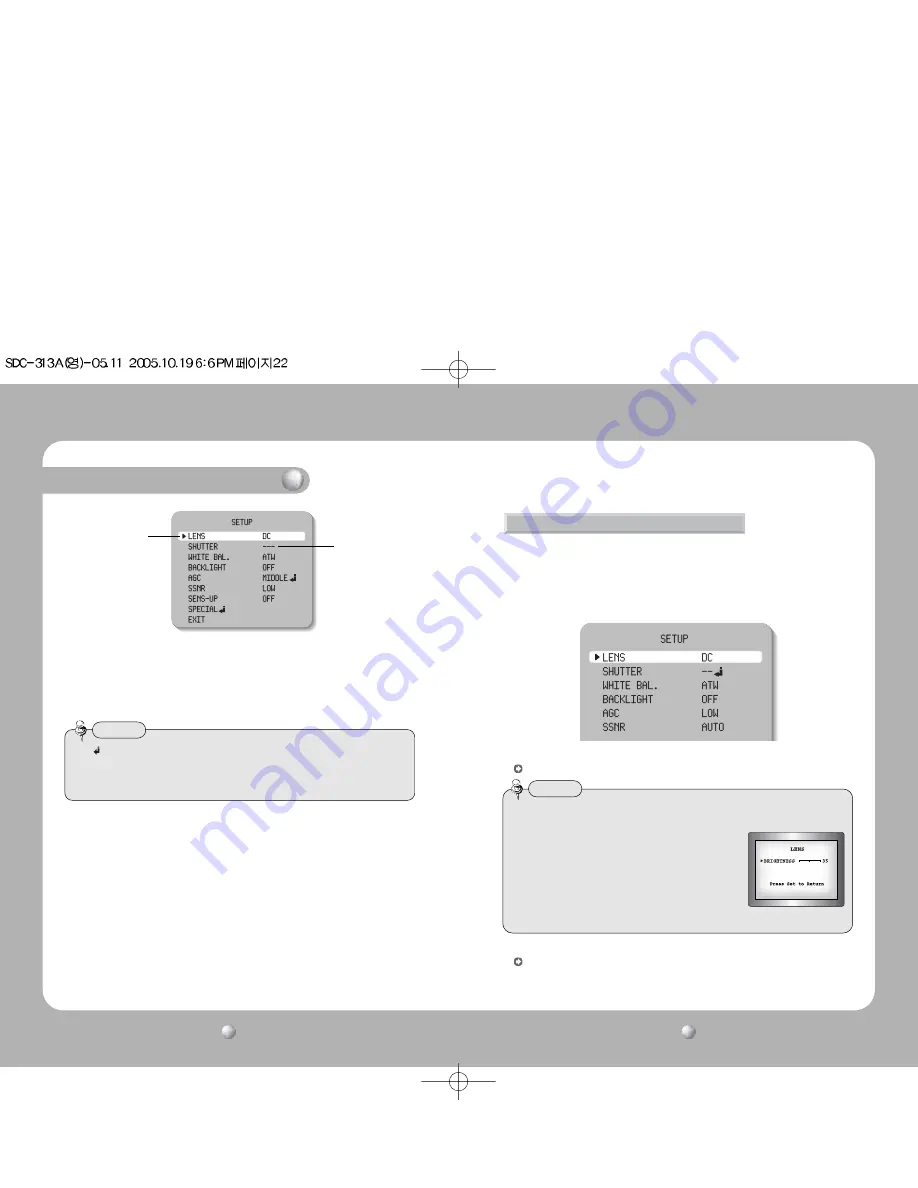 Samsung SDC-313A Series Instruction Manual Download Page 12