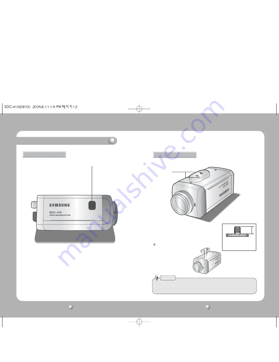 Samsung SDC-415 Series Скачать руководство пользователя страница 7