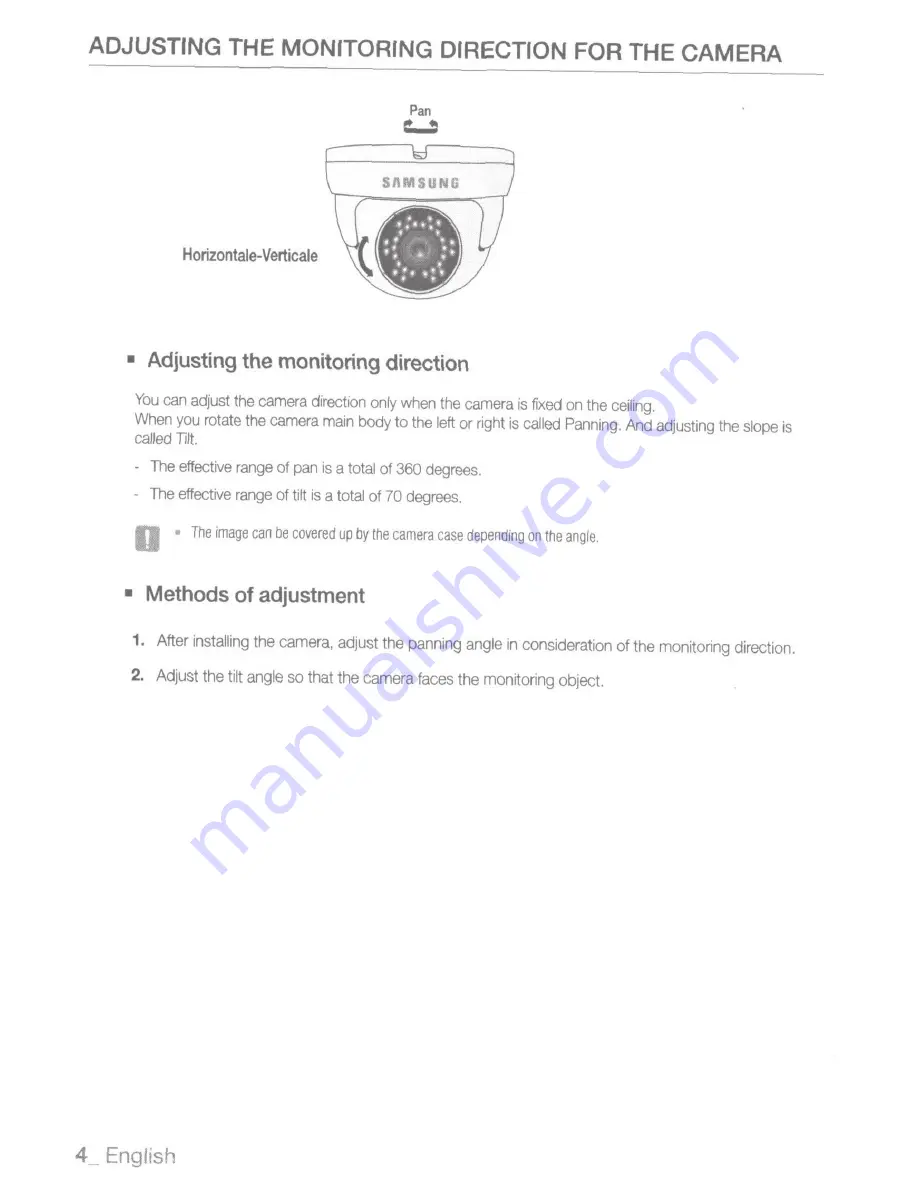 Samsung SDC-7440DC Скачать руководство пользователя страница 4