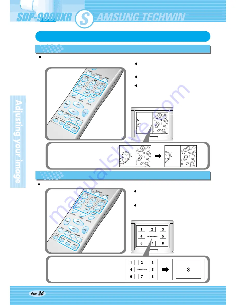 Samsung SDP-9000DXR Скачать руководство пользователя страница 26