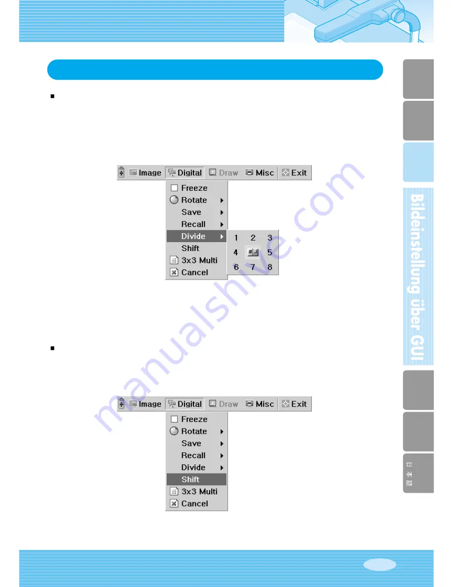 Samsung SDP-900DXA User Manuals Download Page 125