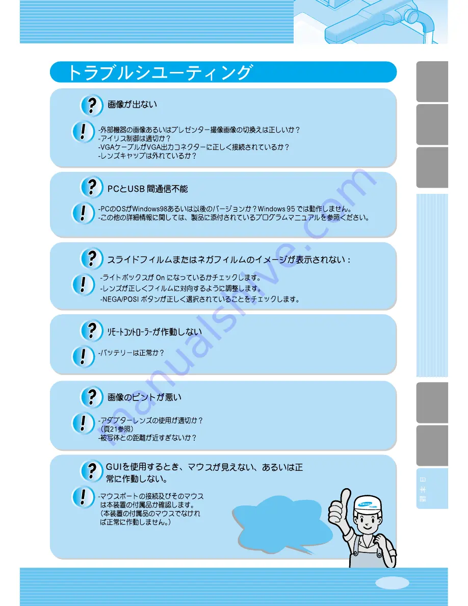 Samsung SDP-900DXA User Manuals Download Page 273