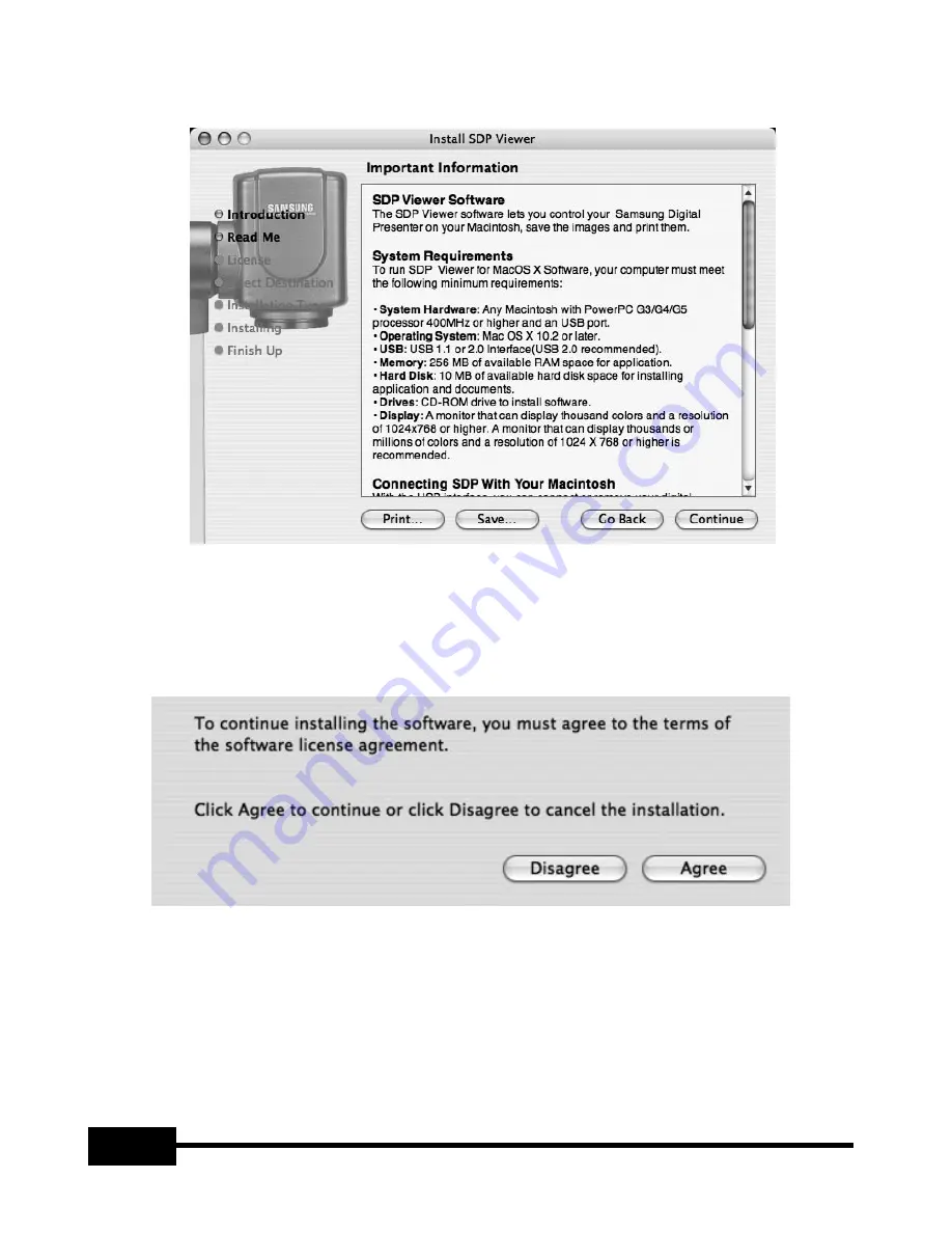 Samsung SDP-950STA Software User'S Manual Download Page 42